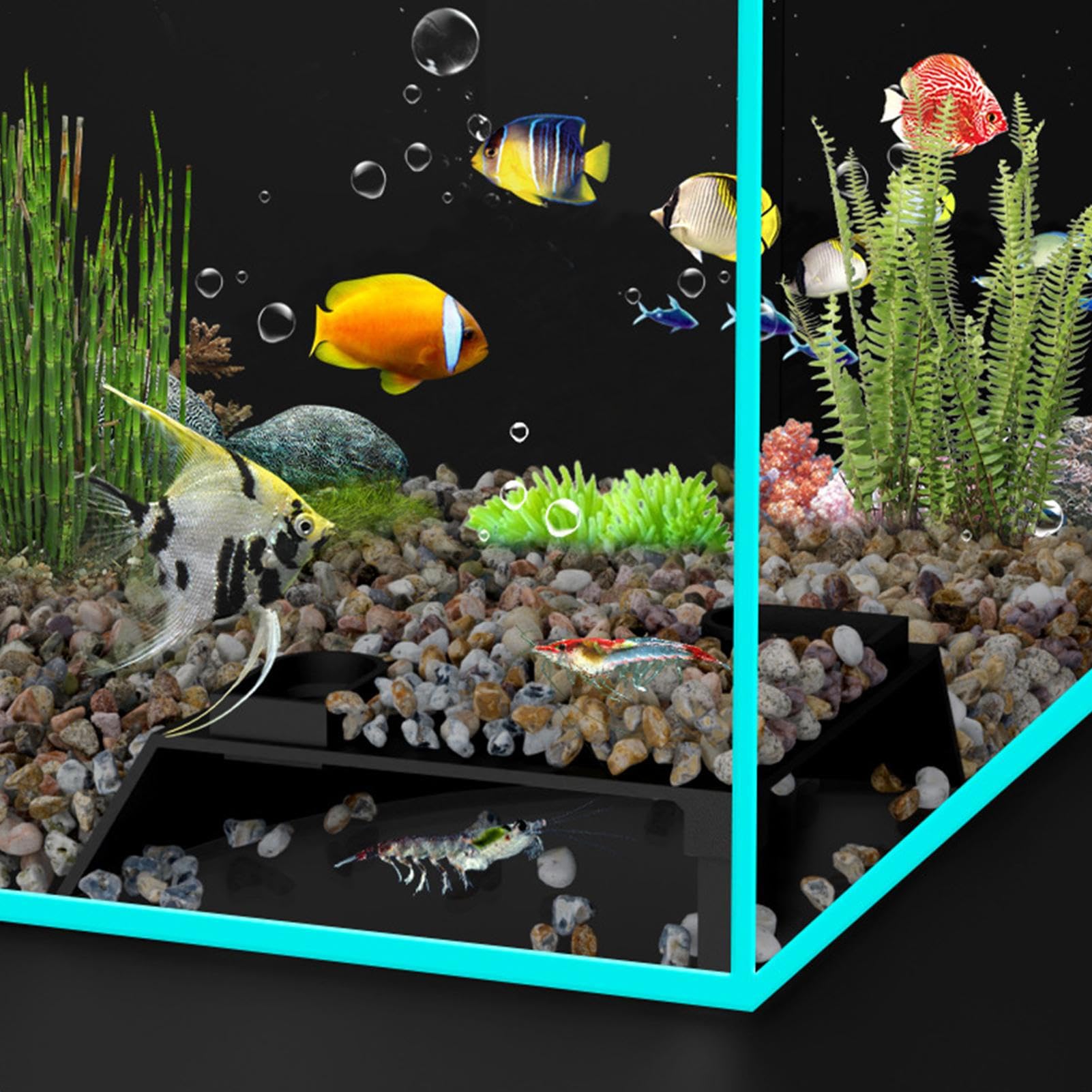 さかなの隠れ家　熱帯魚　アクアリウム　シェルター Amazon.co.jp: 水槽用魚の隠れ家 - セラミックトンネル、洞窟